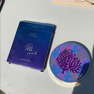 TARTE eyeshadow palette.